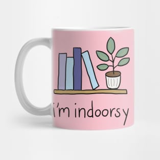 Bookshelf Indoorsy Mug